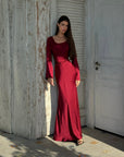 LILIANA | Long-sleeved Maxi Dress