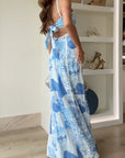 Celestina - Bow Back Maxi Dress