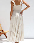 ALESSIA | Elegant Maxi Dress with Ruffles