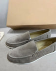 Bradford - Men's suede leather loafers