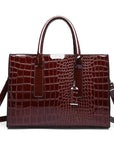 Fiorenza | Luxury Crocodile Pattern Tote Bag