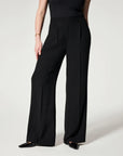 RUBY - Pleated Wide Leg Trousers