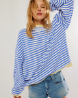 AMY | Oversize Striped Sweater