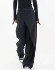 Maddie Asymmetrical Baggy Trousers