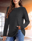 Lia Textured Pullover