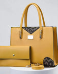 Fiorenza | Stitched Handbag & Purse Set