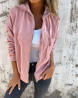 ADRIANA | Casual jacket with hood and zip