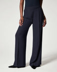 RUBY - Pleated Wide Leg Trousers