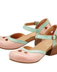 Amanda - Comfortable Low-Heeled Sandals