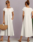 Annabelle | Casual Elegant Mixed Cotton Dress