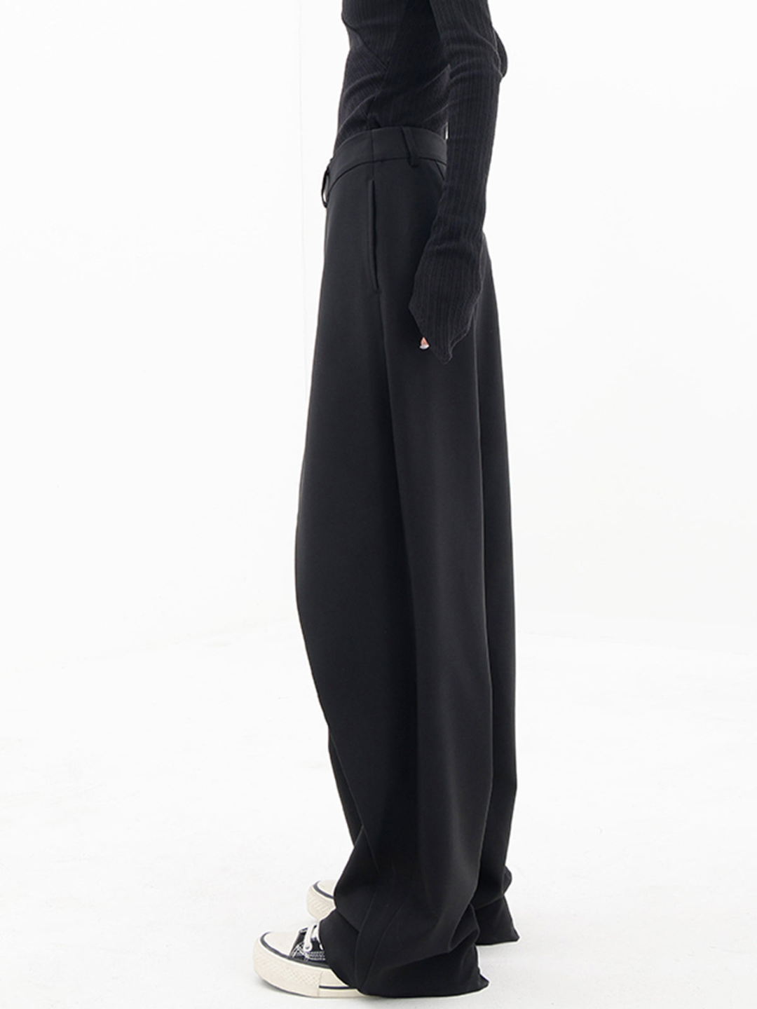 Maddie Asymmetrical Baggy Trousers