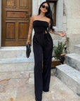 JULIANA | Chic Strapless Jumpsuit Set