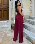 JULIANA | Chic Strapless Jumpsuit Set