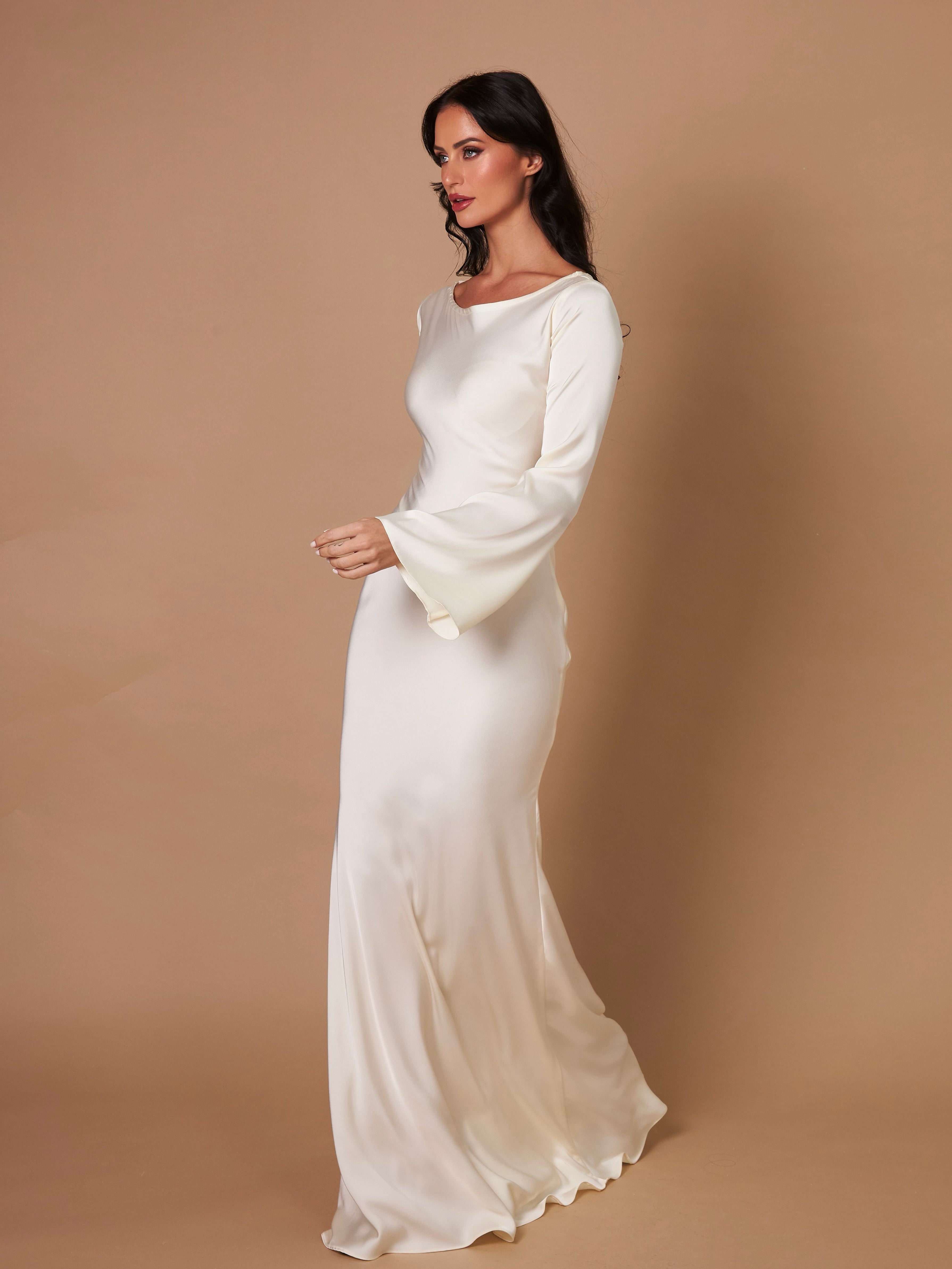 LILIANA | Long-sleeved Maxi Dress