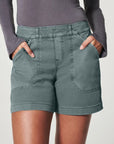 KINSLEY - Stretch Pull-On Denim Shorts