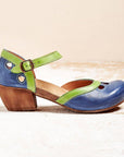 Amanda - Comfortable Low-Heeled Sandals