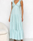 ALESSIA | Elegant Maxi Dress with Ruffles