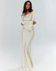 LILIANA | Long-sleeved Maxi Dress