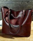 Nicole | Vintage Leather Shoulder Handbag