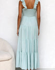 ALESSIA | Elegant Maxi Dress with Ruffles