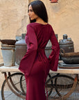 LILIANA | Long-sleeved Maxi Dress