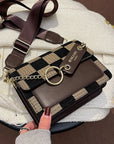 Fiorenza | Vintage Checkerboard Crossbody Bag