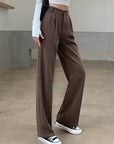 FAY - Women's High Waist Trousers