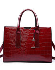 Fiorenza | Luxury Crocodile Pattern Tote Bag