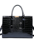 Fiorenza | Luxury Crocodile Pattern Tote Bag