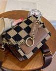 Fiorenza | Vintage Checkerboard Crossbody Bag