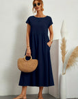 Annabelle | Casual Elegant Mixed Cotton Dress