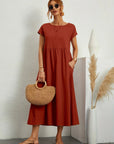 Annabelle | Casual Elegant Mixed Cotton Dress