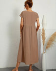 Annabelle | Casual Elegant Mixed Cotton Dress