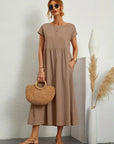 Annabelle | Casual Elegant Mixed Cotton Dress