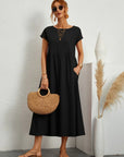 Annabelle | Casual Elegant Mixed Cotton Dress