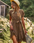 Melinda - Flowing Midi Dress for Women