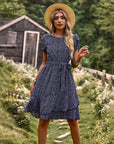 Melinda - Flowing Midi Dress for Women