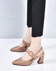 Elisa - Comfortable Sandals with Heels