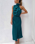 ALESSIA | Elegant Silk Dress