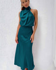 ALESSIA | Elegant Silk Dress