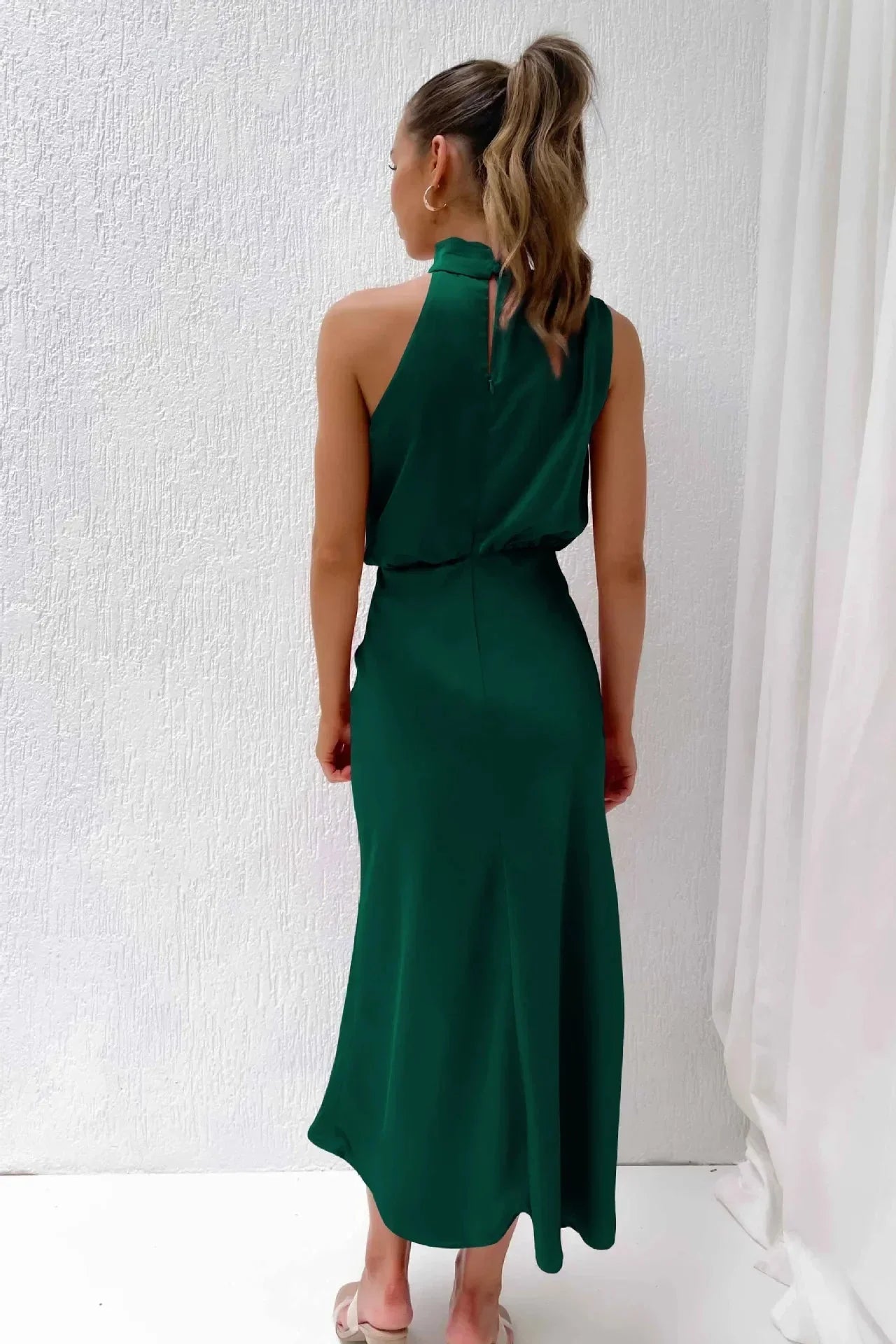 ALESSIA | Elegant Silk Dress