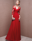 Hazel - Elegant Lace Evening Dress for Women