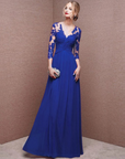 Hazel - Elegant Lace Evening Dress for Women