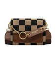 Fiorenza | Vintage Checkerboard Crossbody Bag