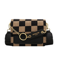 Fiorenza | Vintage Checkerboard Crossbody Bag