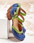 Amanda - Comfortable Low-Heeled Sandals