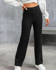 SKIBLE- Comfy High-Waist Wide Leg Stretch Trousers