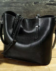 Nicole | Vintage Leather Shoulder Handbag