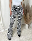 Morgan - Classic Print Pants for Women