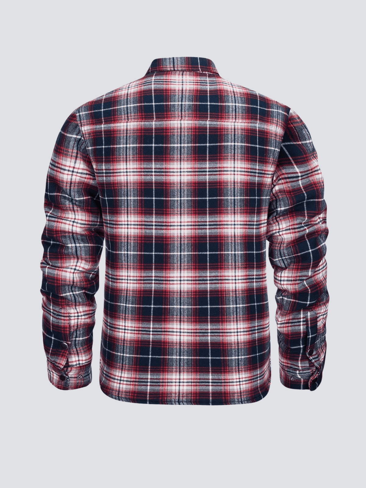 Julian - Striped flannel jacket